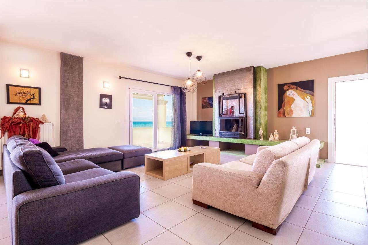 Dream Beach House Acharavi  Buitenkant foto